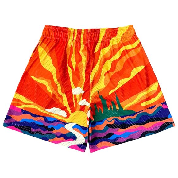 Eric Emanuel EE Basic Shorts NYC Sunset Yellow - Picture 2 of 4